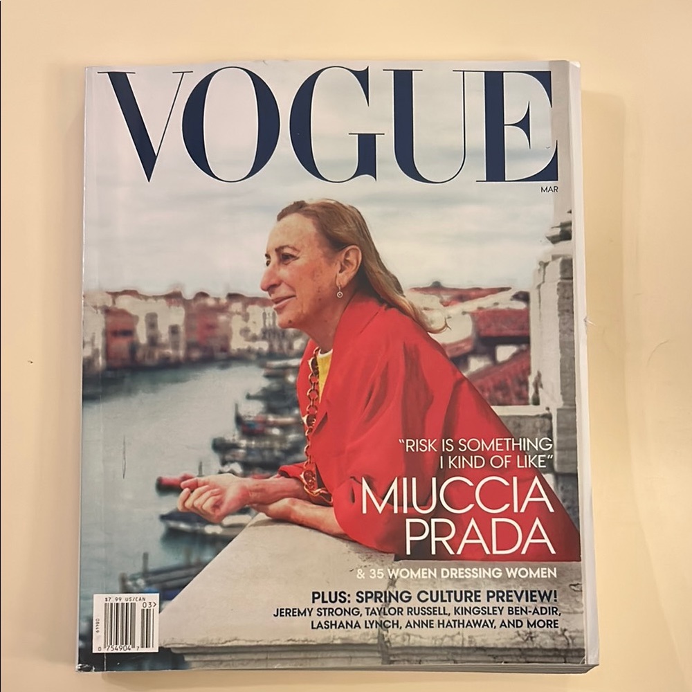 Vogue Magazine March 2024 Miuccia Prada